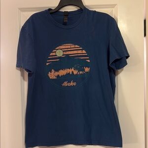 Blue Alaska Graphic T-Shirt
